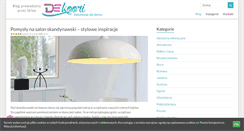 Desktop Screenshot of inspiracje-wnetrz.pl